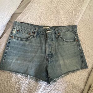 Madewell denim shorts